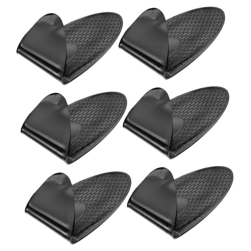 MUCKLILY 6 Stück Handy Antirutschmatten Für Smartphone Telefone Auto Pad Halterung Antirutschmatte Telefonhalter Armaturenbrett rutschfeste Matte Automatte Rutschfestes Auto Armaturenbrett von MUCKLILY