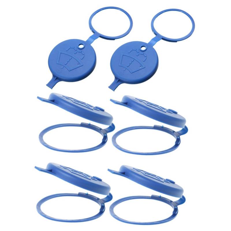 MUCKLILY 6 Stück Scheibenwaschflüssigkeits Tankdeckel Wasserhahn Autozubehör Pumpendiffusor Zusammenklappbare Wasserflasche Auto Wasserabweisend Auto Mülleimer von MUCKLILY