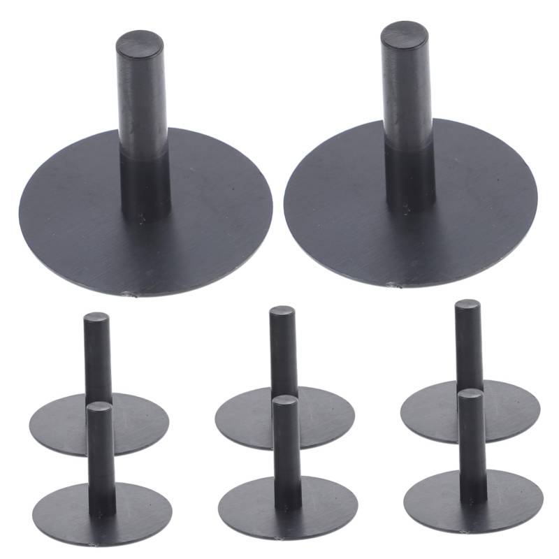 MUCKLILY 8 Stück Ausstellungsstand Entenhalter für Armaturenbrett montieren Gestell Anzeige auto versorgung Auto-Präsentationsständer Autohalterung Modellstand Plastik Black von MUCKLILY