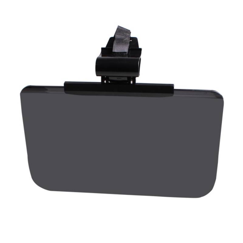 MUCKLILY Anti-Blend-Spiegel Uv Sonnenblende Für Auto Visier Windschutzscheibe Schilde Sonnenblendenverlängerung LKW Fenster Sonnenschutz Für Fenster Black von MUCKLILY