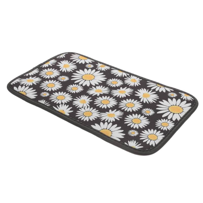 MUCKLILY Armlehnenmatte Armlehnenpolster Fahrzeug Armlehnenkissen Auto Armlehne Mittelkonsole Schlüsselarmlehne Für Auto Auto Armlehnenbezug Autozubehör Auto Zubehör Auto Pad Gestricktes von MUCKLILY