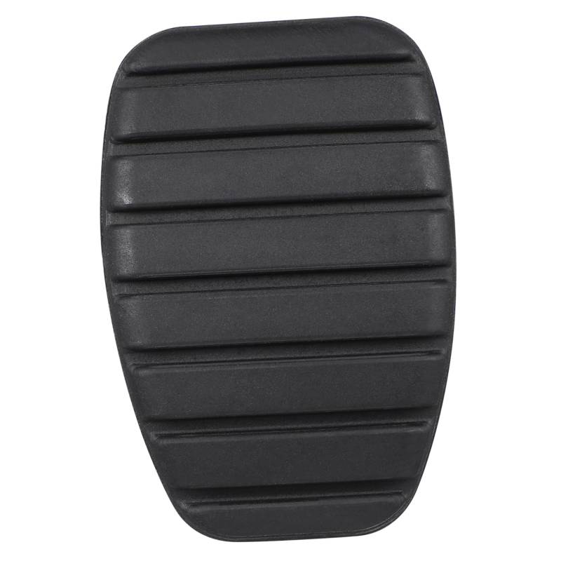 MUCKLILY Bremsleder -Drosselklappenschutzabdeckung Pedalauflagen für Kraftfahrzeuge Pedale Auto Bremspedalauflage Bremspedal aus Gummi Austausch der Bremspedalbeläge Black von MUCKLILY