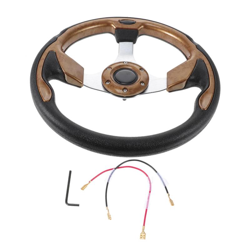 MUCKLILY Lenkrad Auto Modifikation Rad Racing Universal Rad Auto Kupfer von MUCKLILY