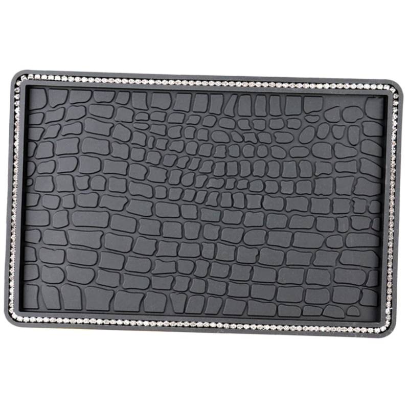 MUCKLILY rutschfeste Matte rutschfeste Armaturenbrettmatte Nicht Universal- Dein Schleudern Griff Anti-Rutsch-Pad für das Armaturenbrett Rutschfester Telefonhalter PVC Black von MUCKLILY