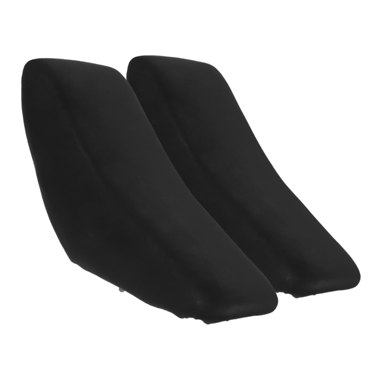MUELODSIC 2 Stück Kleines -Sitzkissen Sattel Abdeckung Rückseite Schmutz Gepolsterte ATV-Sitzbezüge Gepolsterter ATV-Sitz Pit -Bike -Sitzkissen Dirtbike-Sitz Polyester Schwarz von MUELODSIC