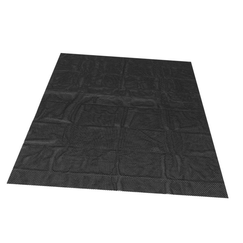 MUELODSIC Kofferraummatte Für Autos Auto Kofferraum Auto Anti-rutsch-pad Auto-aufbewahrungsunterlage Dachgepäckträger Auto-schlupfmatte Auto-stoßstangenschutzmatte Dachladefläche PVC Black von MUELODSIC