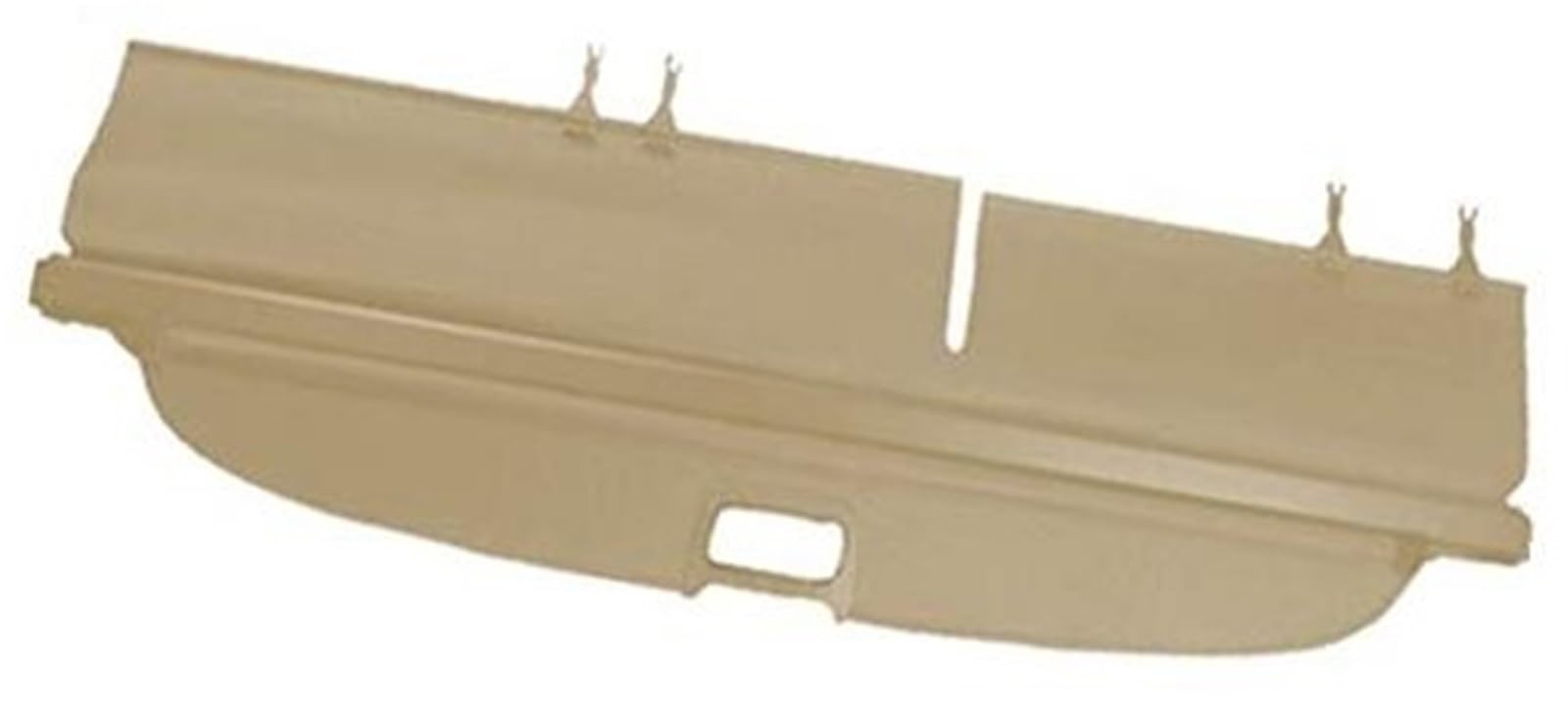 MUEOSI 1 Set Auto-hintere Kofferraum-Gepäckabdeckung, Auto-Sicherheitsschild-Schatten, for Edge 2011 2012 2013 2014 Kofferraumregal von MUEOSI