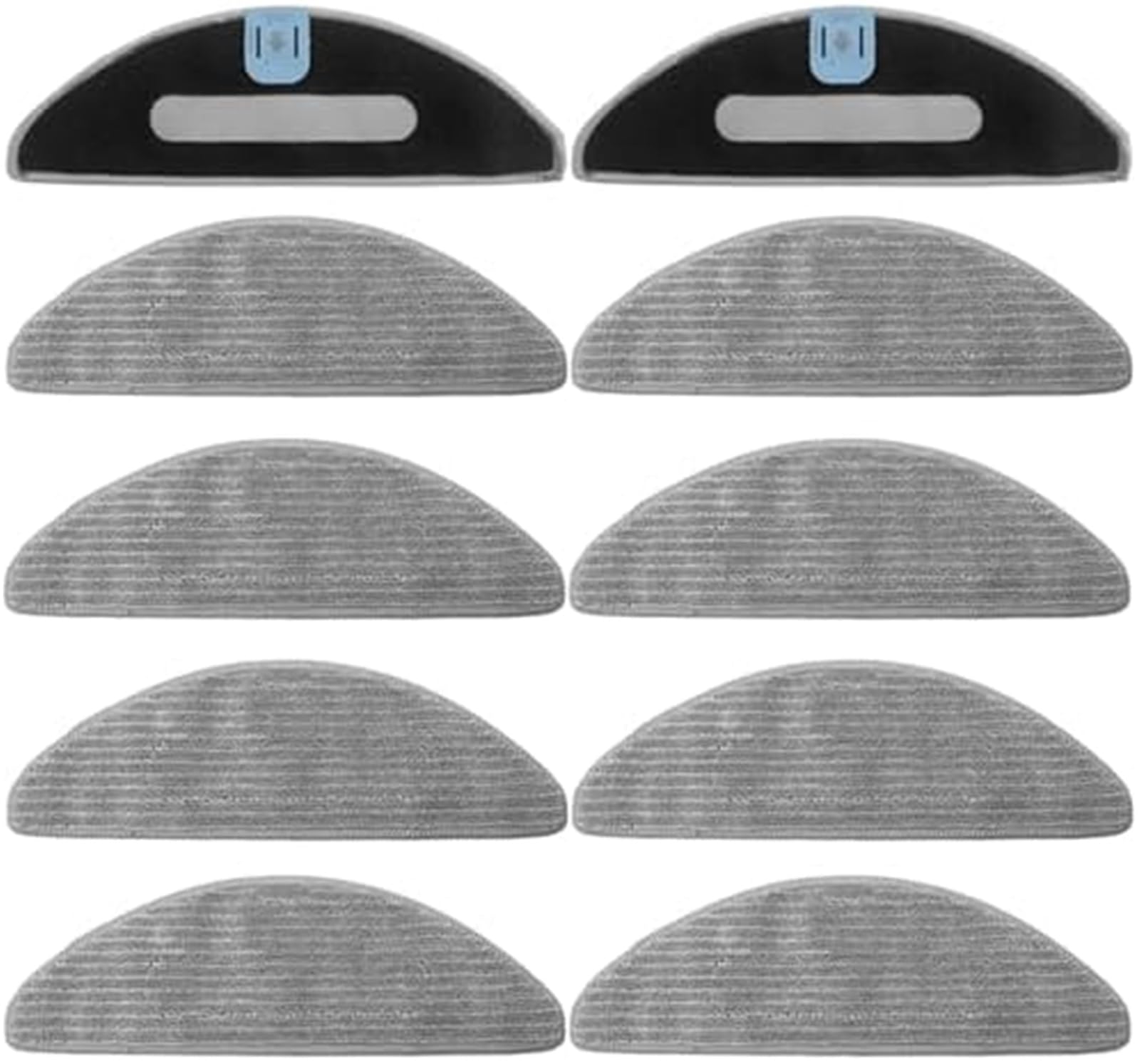 MUEOSI 10 Stück Wischpads for IRobot Roomba Combo I5, I5+, J5, J5+ Roboter-Staubsauger, waschbare Wischtücher, Ersatzzubehörteile Staubsauger-Mopp-Pad von MUEOSI