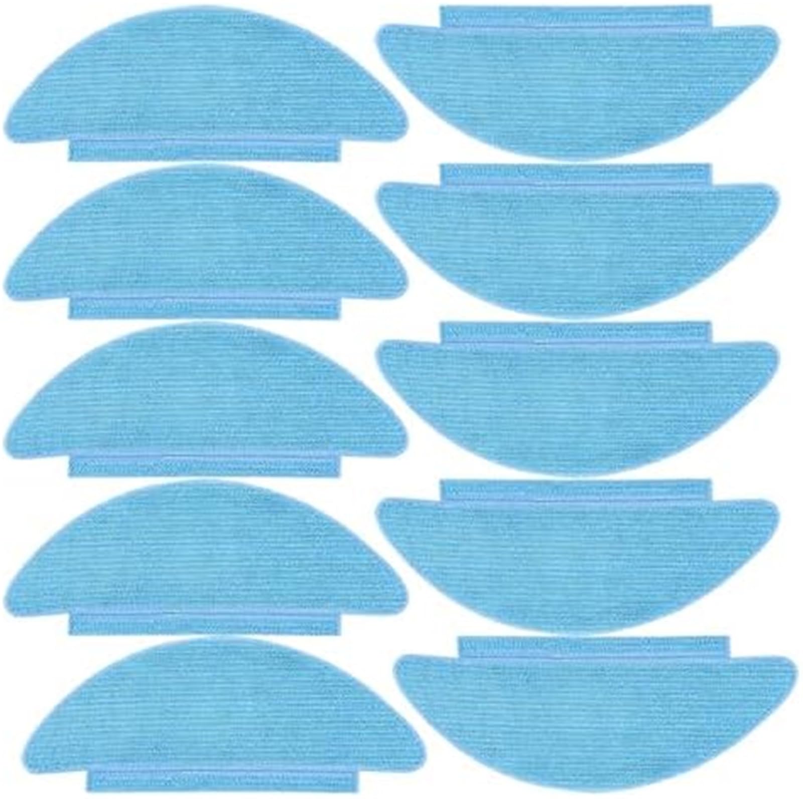 MUEOSI 10er-Pack Ersatz-Mopp-Pads for Tikom L9000, Lubluelu SL60D SG60 SL61, Honor Q6 SE und LaResar L6 Nex Roboter-Staubsauger-Zubehör Staubsauger-Mopp-Pad von MUEOSI