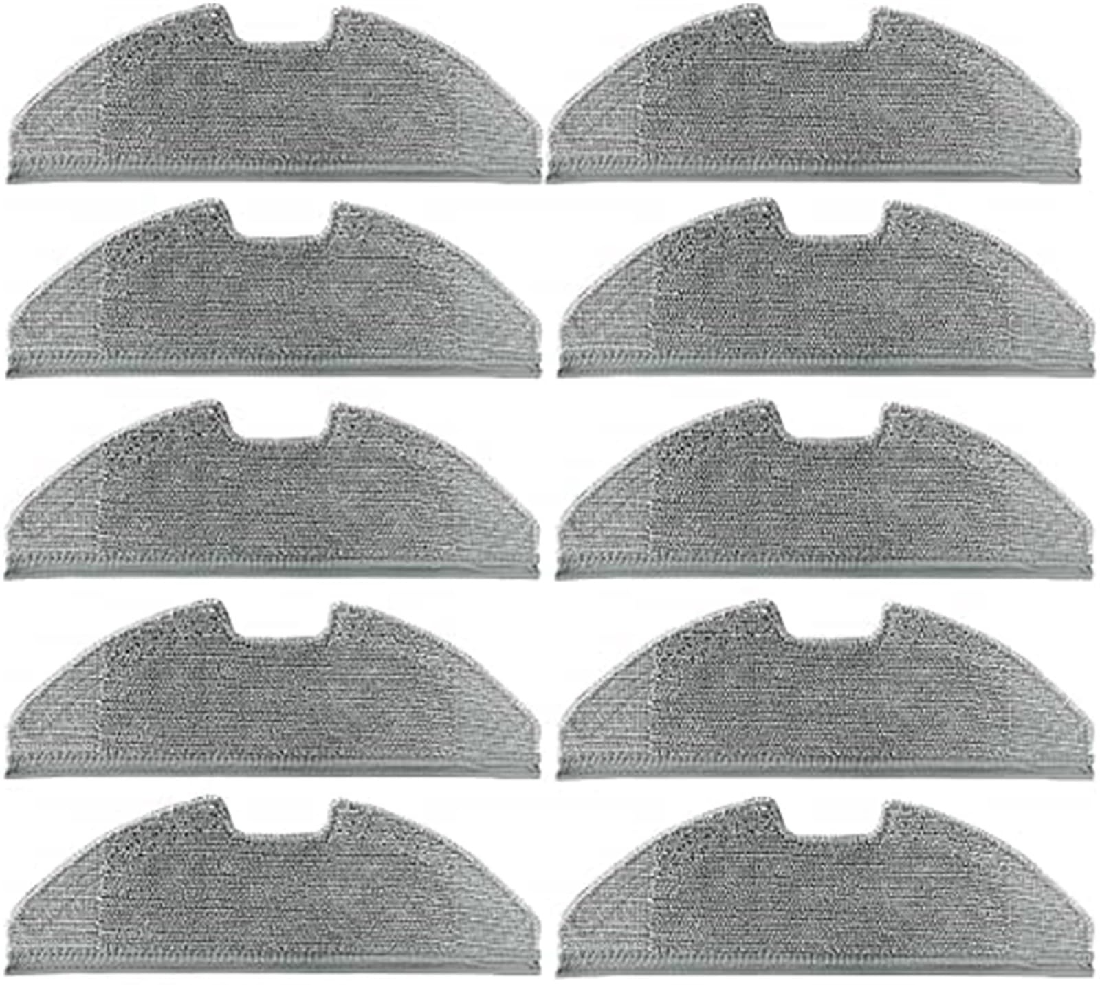 MUEOSI 10er-Pack Mikrofaser-Mopp-Tuch-Pads, for Eufy, RoboVac G10 G30 Hybrid-Staubsauger-Ersatzteil Staubsauger-Mopp-Pad von MUEOSI