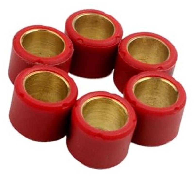 MUEOSI 16x13mm Scooter Variator Rollensatz 4g 4,5g 5,5g 6g, for 50 Fiddle Orbit 1 Symply 50cc GY6 139QMB 139QMA AC AW05W 4-Takt Roller Variomatik Rollengewichte(Black 16x13mm 4.5g) von MUEOSI