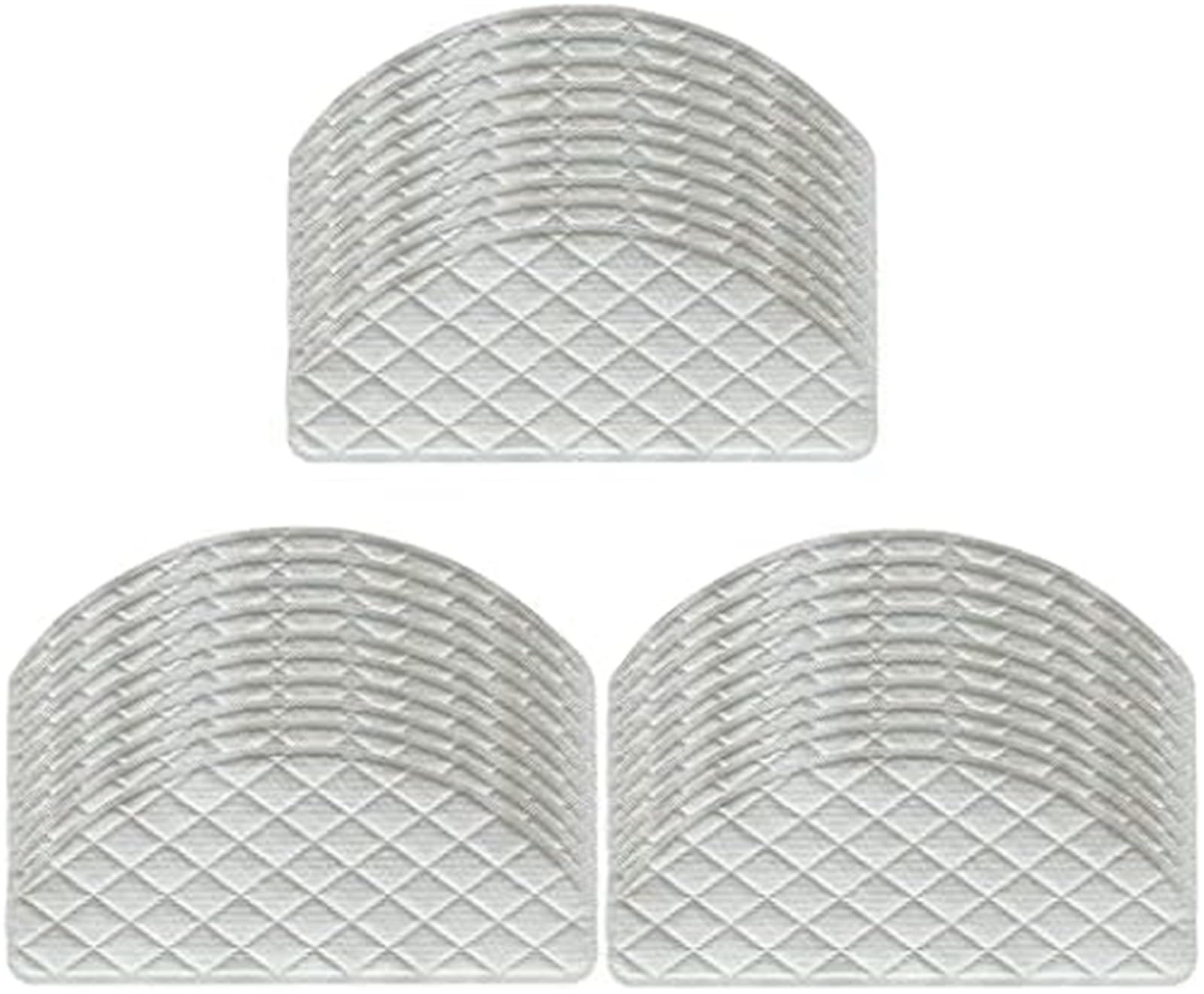MUEOSI 30 Stück Einweg-Reinigungsmopptücher, for Ecovacs Deebot OZMO T8 Max T8 T8 AIVI T9 T9 AIVI T9 PRO Staubsauger-Ersatz Staubsauger-Mopp-Pad von MUEOSI