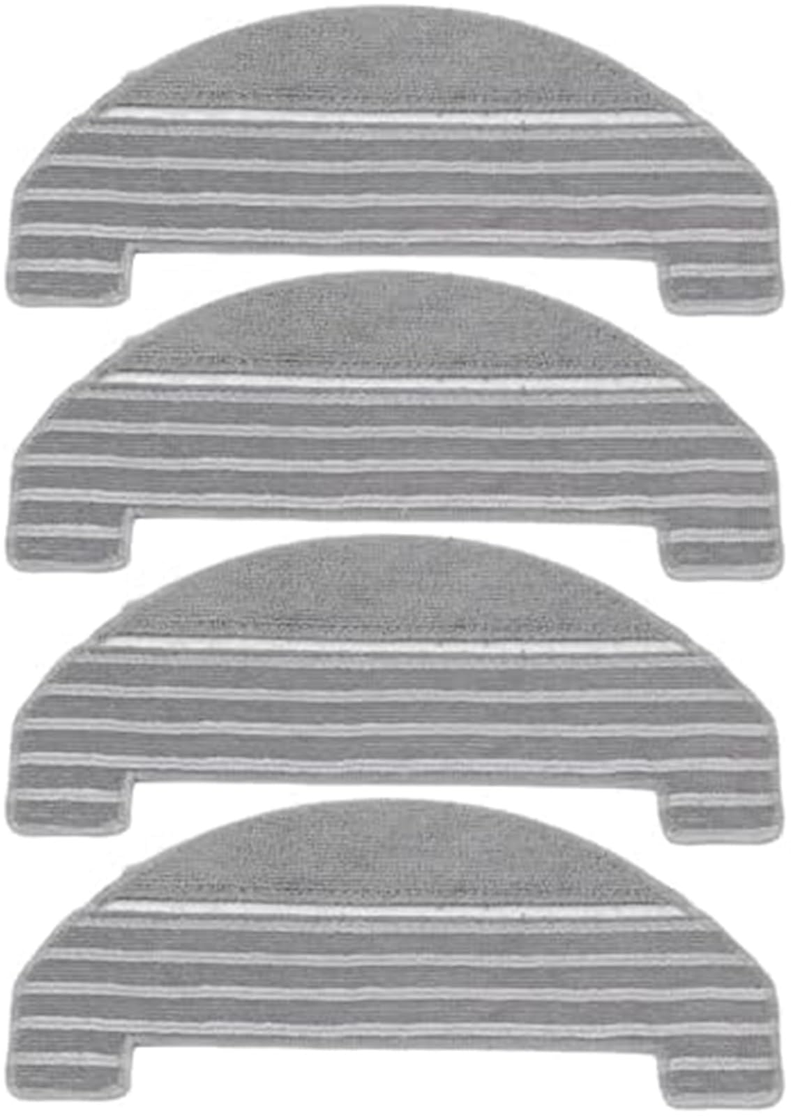 MUEOSI 4-teilige Reinigungsmopp-Tuchpads for Proscenic, M8 Pro Roboterstaubsauger-Ersatzteile Staubsauger-Mopp-Pad von MUEOSI