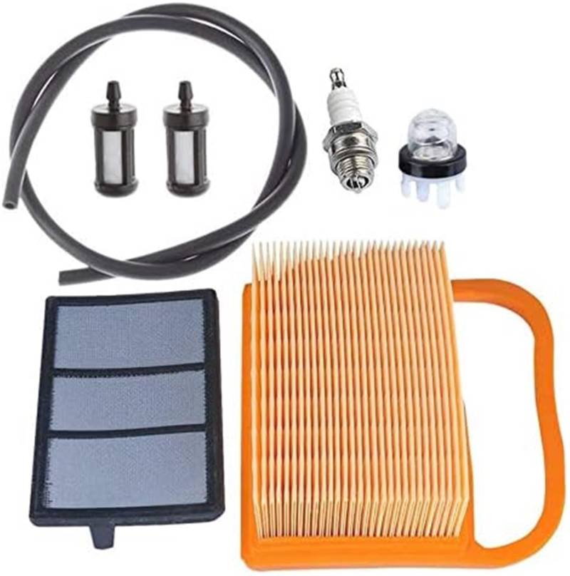 MUEOSI 4238 140 4401 Luftfilter mit Glühbirne, Kraftstoff-Tune-Up-Kit, for Beton-Trennsäge TS410 TS410Z TS420 TS420Z Gartenluftfilter-Tuning-Kit von MUEOSI