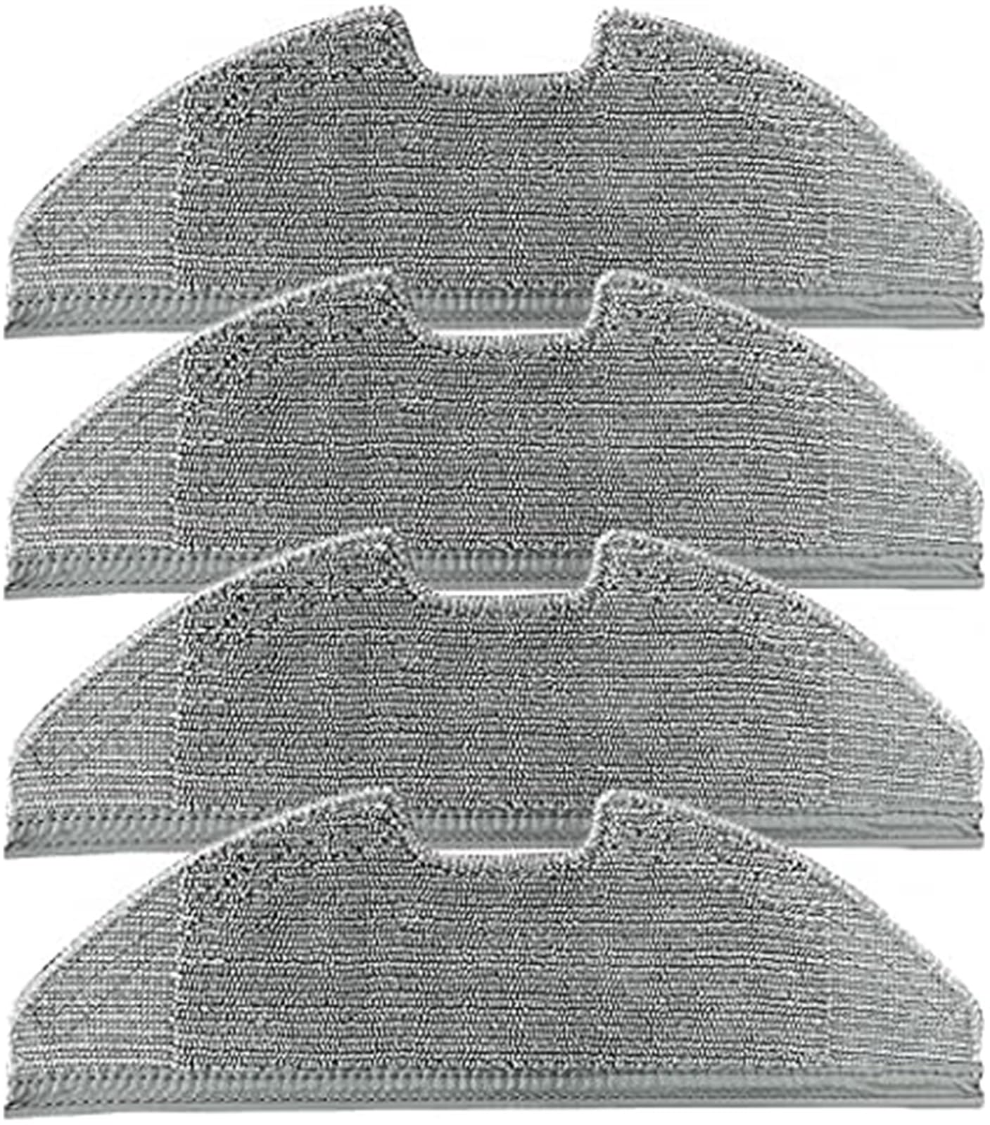 MUEOSI 4er-Pack Mikrofaser-Mopp-Tuch-Pads, for Eufy, RoboVac G10 G30 Hybrid-Staubsauger-Ersatz Staubsauger-Mopp-Pad von MUEOSI