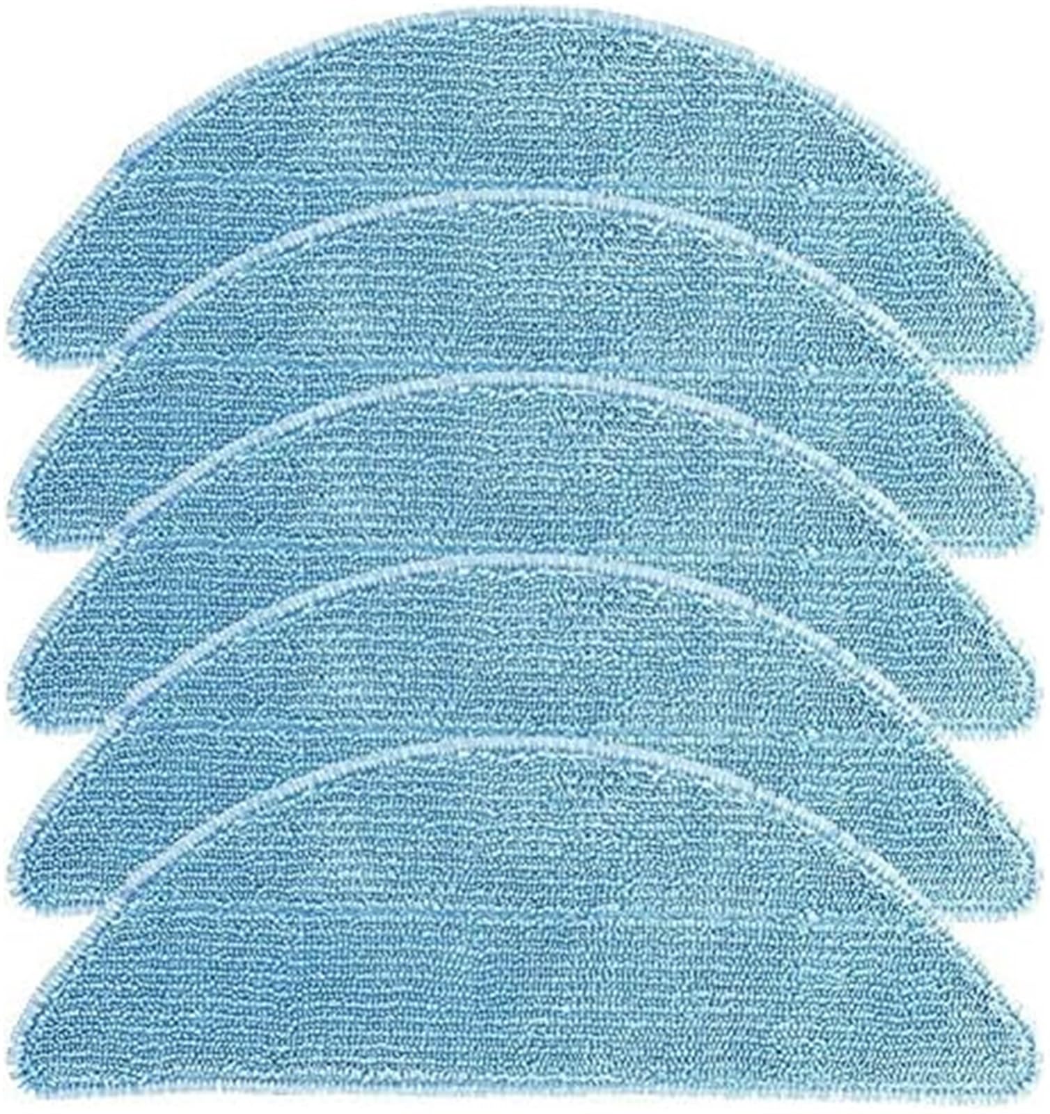 MUEOSI 5-teiliges waschbares Reinigungsmopp-Tuchpad for Ecovacs DEEBOT U2 Pro Roboter-Staubsauger Staubsauger-Mopp-Pad von MUEOSI
