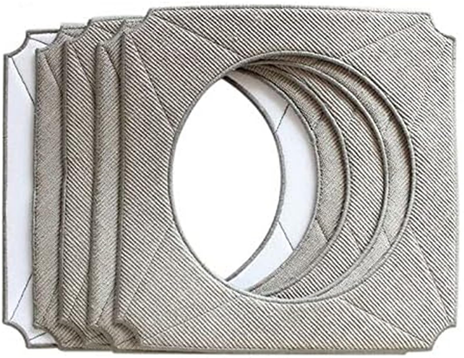MUEOSI 5er-Pack Mikrofaser-Reinigungsmopp-Tuchpads for WINBOT W950 W950-SW Fensterpads waschbar Staubsauger-Mopp-Pad von MUEOSI
