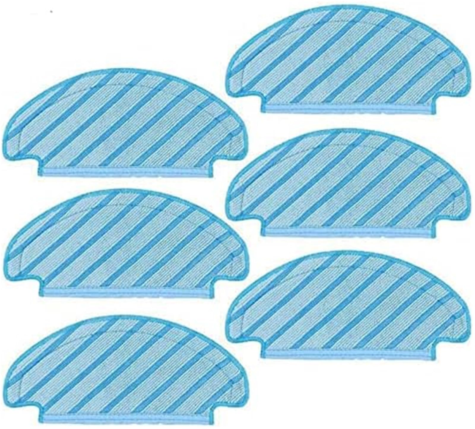 MUEOSI 6 Stück Mopp-Tuch-Pads, for Ecovacs DEEBOT OZMO T8 Staubsauger-Ersatzteile-Zubehör Staubsauger-Mopp-Pad von MUEOSI