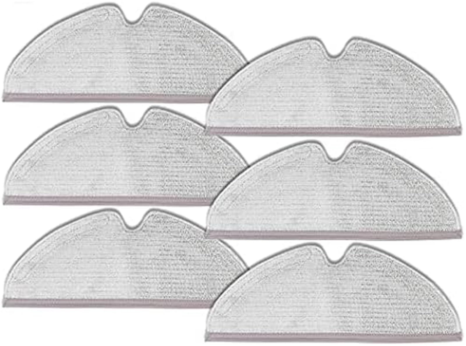 MUEOSI 6 Stück Mopp-Tuch-Pads, for Xiaomi, for Roborock, S5 S5 Max S6 Pure S6 MaxV Staubsauger-Zubehör Staubsauger-Mopp-Pad von MUEOSI