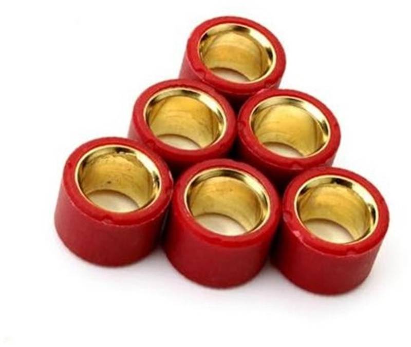 MUEOSI 6 Stück Variomatik Rollengewichte 7g 11g 12g 13g 16g, gratis 100 Stück 20x15mm Roller Variomatik Rollengewichte(Black 20x15mm 11g) von MUEOSI