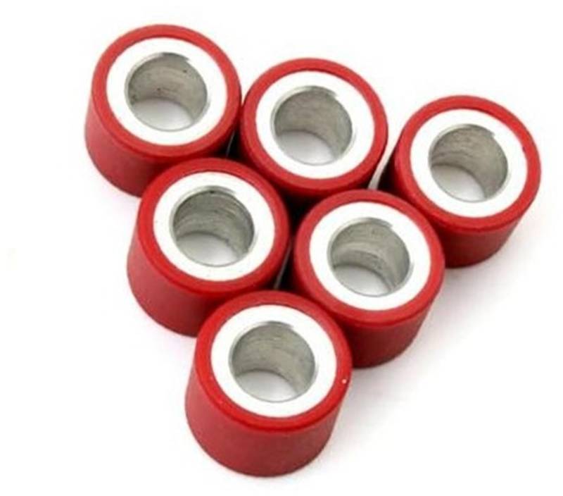 MUEOSI 6 Stück Variomatik Rollengewichte 7g 11g 12g 13g 16g, gratis 100 Stück 20x15mm Roller Variomatik Rollengewichte(Black 20x15mm 7g) von MUEOSI