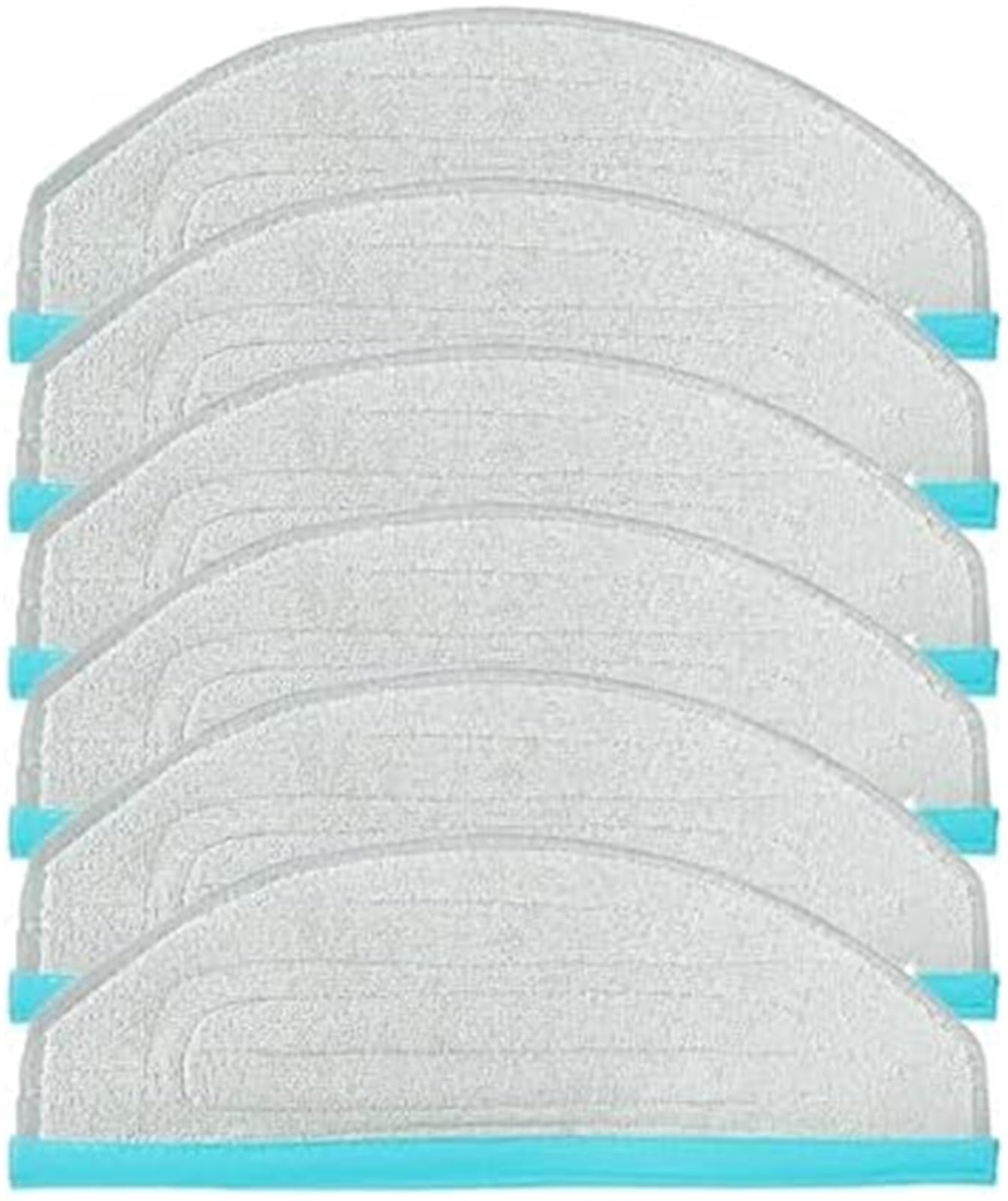 MUEOSI 6-teiliges Mopp-Pad-Ersatzteil for Yeedi Cube Yeedi CC Staubsauger-Mopptuch-Ersatzteile Staubsauger-Mopp-Pad von MUEOSI