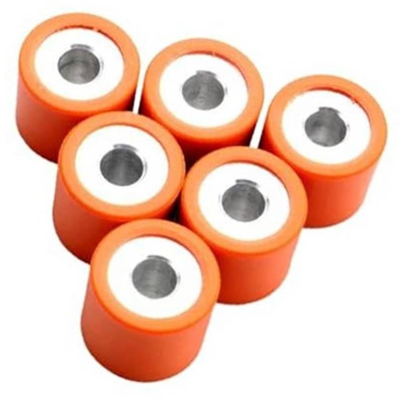 MUEOSI 6-teiliges Variator-Rollengewicht 19 x 17 mm, 5 g, 7 g, 9 g, for 125 150 Fly Hexagon GTX Liberty MP3 X8 X9 Zip 125 cc 150 cc Roller Variomatik Rollengewichte(Black 19 X 17mm 9g) von MUEOSI