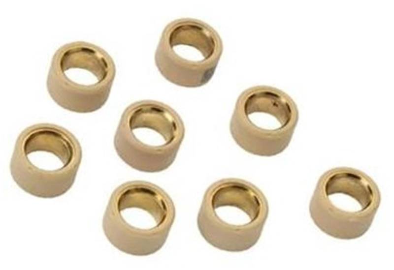 MUEOSI 8 Stück 9 g 13 g 14 g Racing Variator Rollengewichte 20 x 12 mm, for MBK Skyliner 250 und Kilibre 300 Scooter-Motor Roller Variomatik Rollengewichte(Black 20x12mm 13g) von MUEOSI