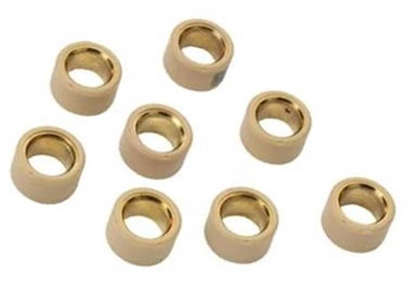MUEOSI 8 Stück 9 g 13 g 14 g Racing Variator Rollengewichte 20 x 12 mm, for MBK Skyliner 250 und Kilibre 300 Scooter-Motor Roller Variomatik Rollengewichte(Black 20x12mm 14g) von MUEOSI