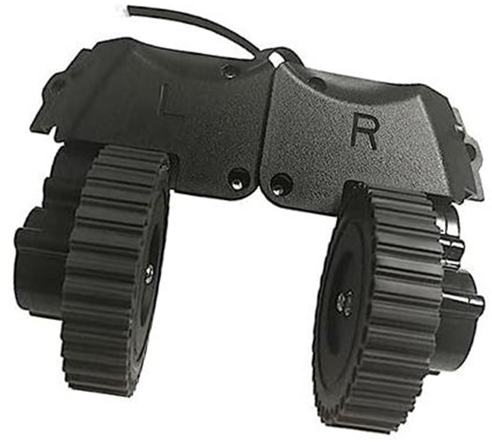 MUEOSI Antriebsradmodul Links und rechts for Staubsauger, for Polaris, PVCR 0726W 0826 Staubsauger-Radmodul(Black R and L Wheel) von MUEOSI
