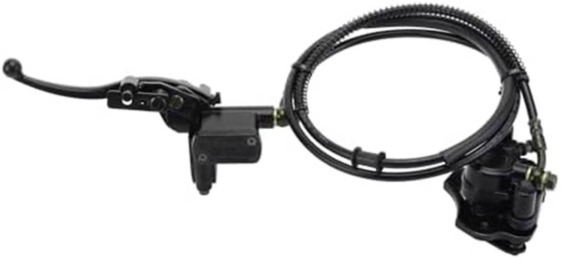 MUEOSI Austausch der hydraulischen Bremssattelbaugruppe for den Hauptbremszylinder der hinteren Scheibenbremse, for chinesische 50ccm 70ccm 90ccm 110ccm 125ccm 200ccm 250ccm ATV Quad Hinterradbremse von MUEOSI