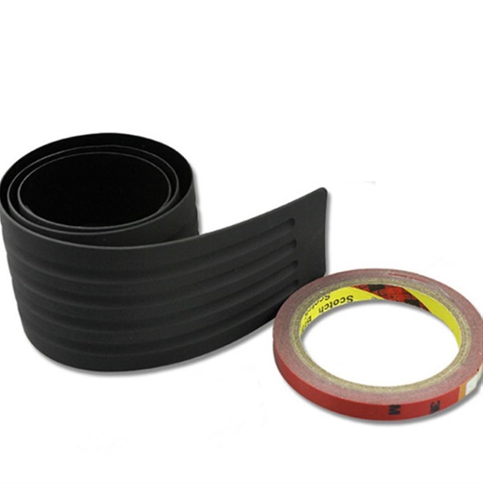 MUEOSI Auto-Gummi-Heckschutz-Stoßstangenschutz, for Mercedes, for Benz, A180 A200 A260 W203 W210 W211 AMG W204 CES CLS CLK CLA SLK Classe Heckstoßstangenschutzleiste(90cm) von MUEOSI