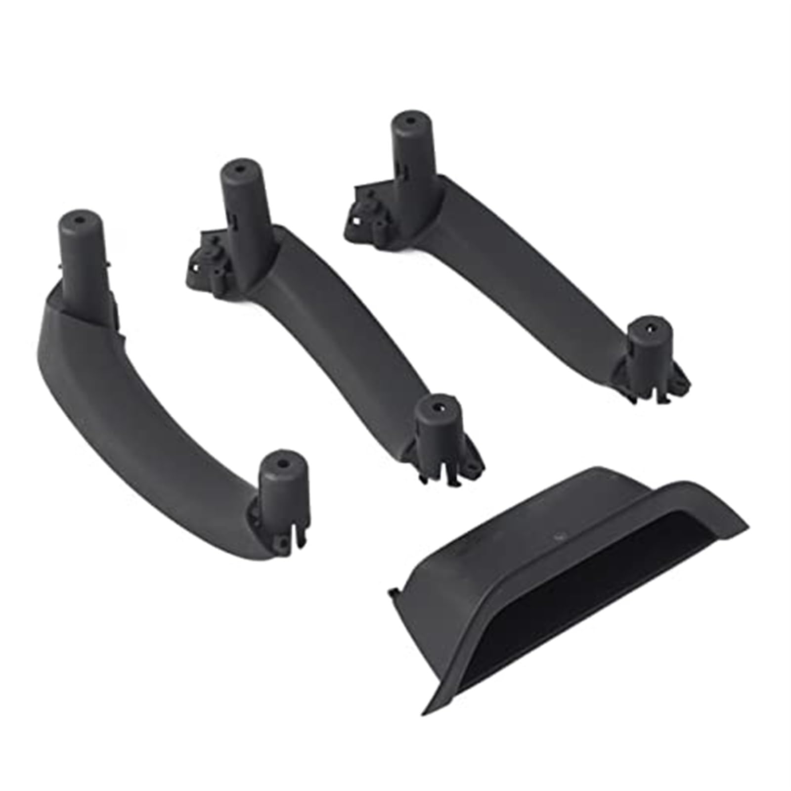 MUEOSI Auto-Innentürverkleidung, Griffabdeckung, for, X3 X4 Serie F25 F26, Innentürgriffschale, Schwarz Autotürgriffabdeckung von MUEOSI