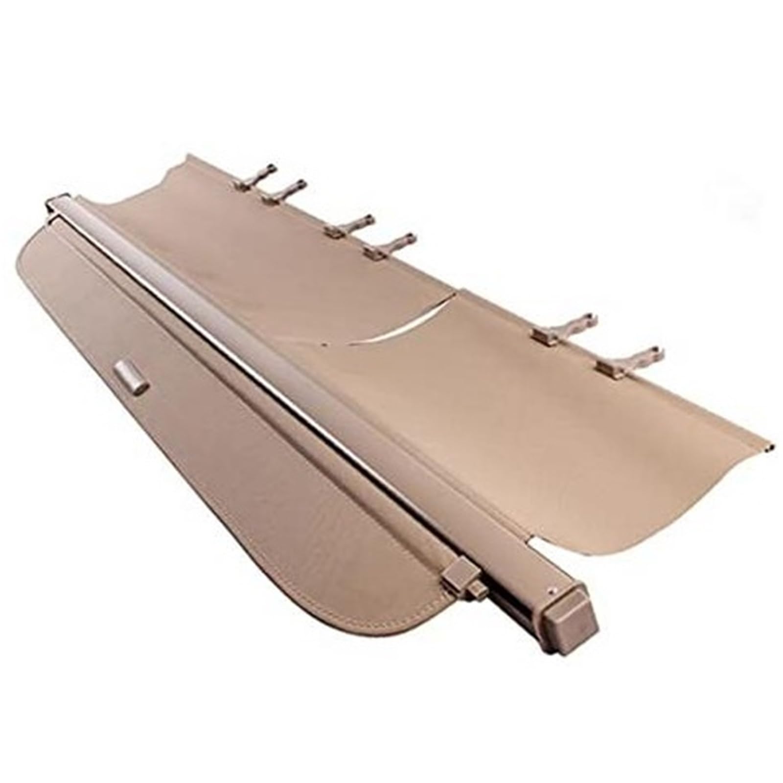 MUEOSI Auto-Kofferraum-Frachtabdeckung, for Toyota, for Land Cruiser, Lc200 Fj200 200 2008–2021, hinterer Gepäckvorhang, Trennwand, Sichtschutz Kofferraumregal von MUEOSI