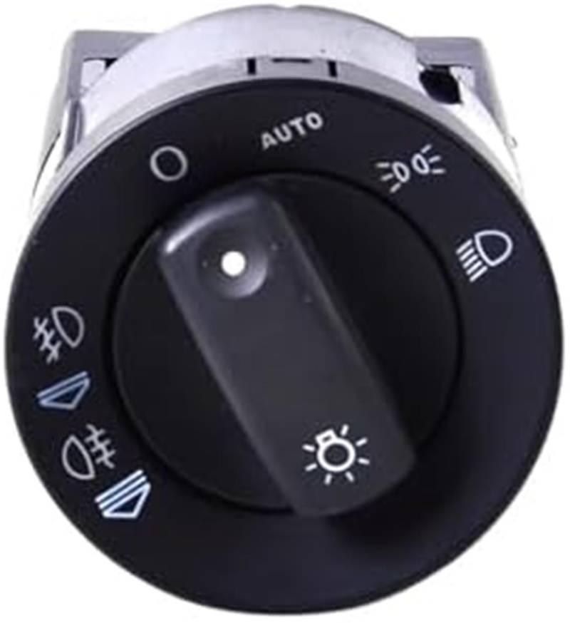 MUEOSI Auto-Scheinwerferschalter, for A4 B6 B7 2002-2008 Auto-Front-Auto-Funktion Scheinwerfer-Nebelscheinwerfer-Schaltersteuerung 8E0941531D Autoscheinwerferschalter von MUEOSI