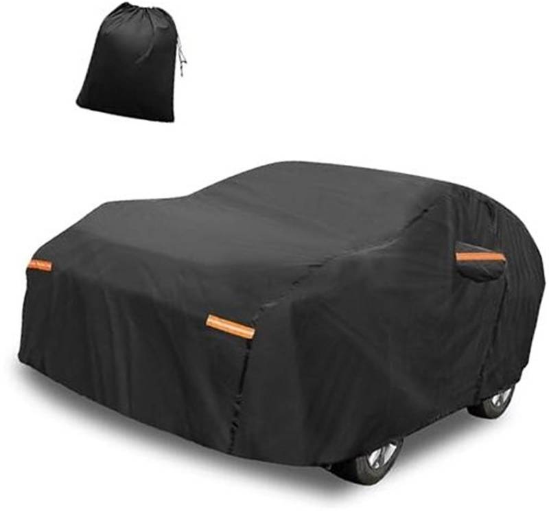 MUEOSI Autoabdeckung, for Odyssey 210D-PU Outdoor Vollständige Autoabdeckung Allwetter mit Tür, for Reißverschluss Auto Outdoor Vollgarage von MUEOSI