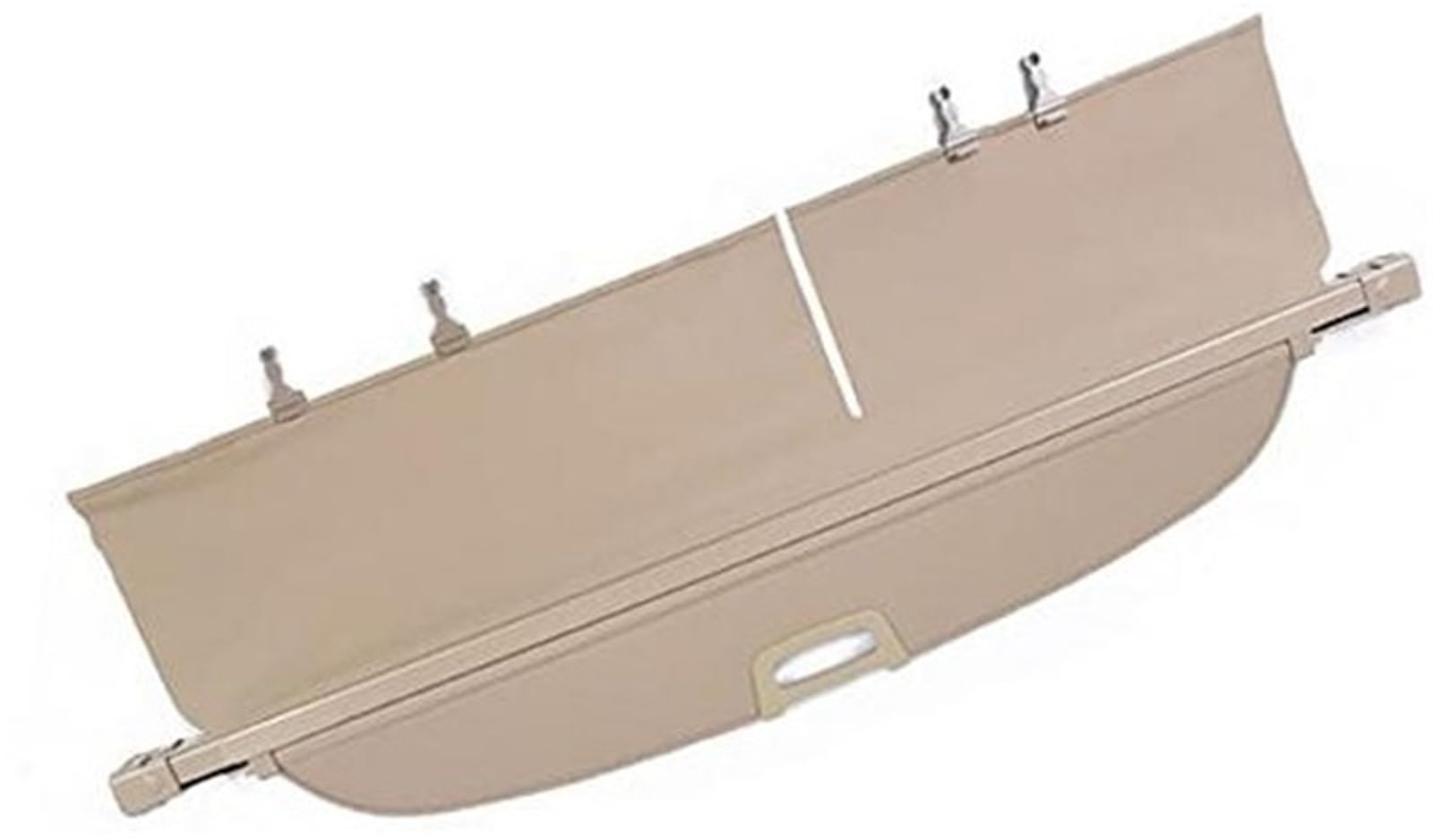 MUEOSI Einziehbare hintere Kofferraum-Laderaumabdeckung, for Toyota, for Land Cruiser, J200, Auto-Styling-Sicherheitsschild-Schatten, 1 Set Kofferraumregal von MUEOSI