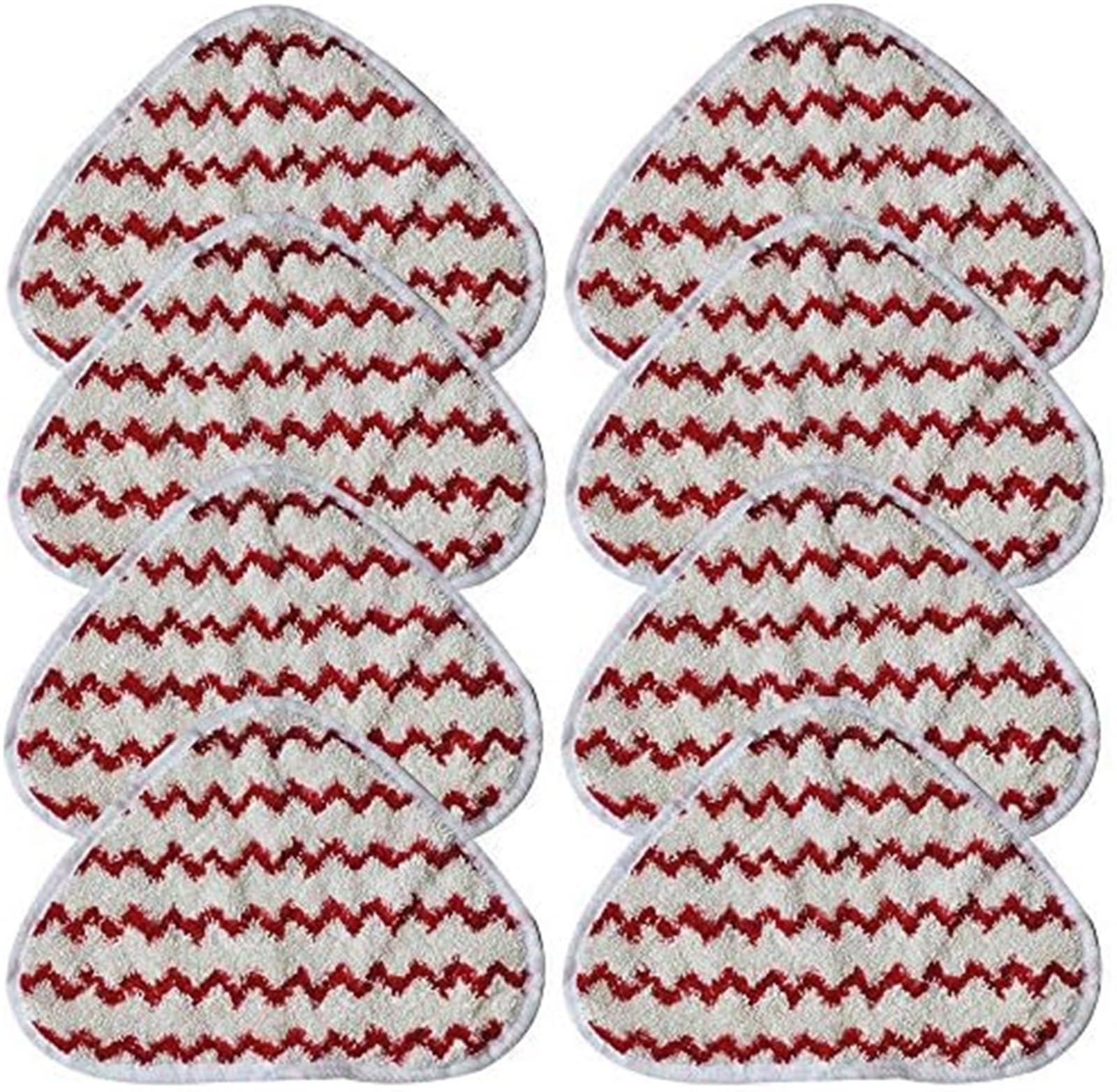 MUEOSI Ersatz-Mopptuchbezug, for Vileda Dampfreiniger, Ersatzbezug Power Pads (3er-Pack) Staubsauger-Mopp-Pad(Black 8 Pack) von MUEOSI