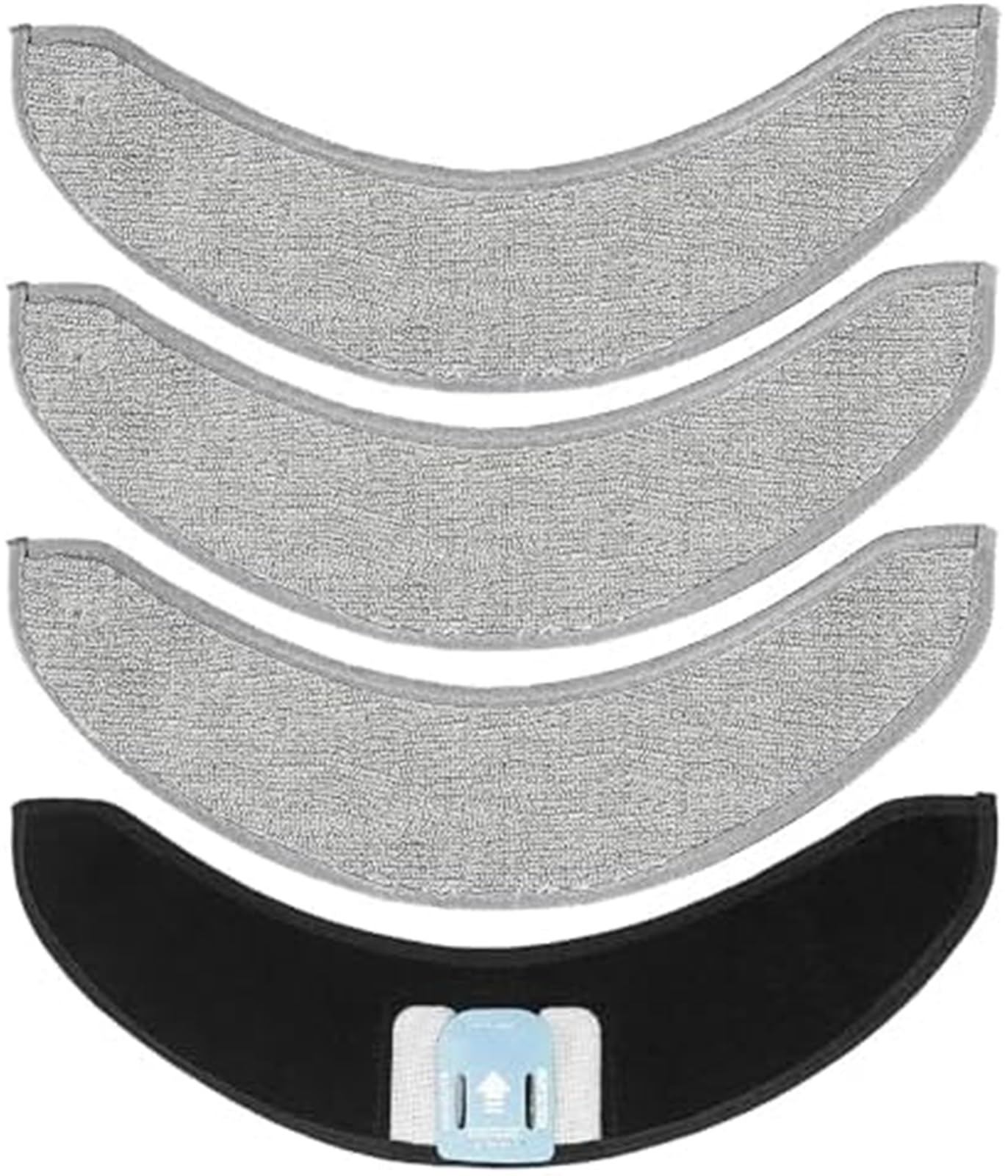 MUEOSI Ersatz-Wischtuch-Wischpads for IRobot Roomba Combo J7+ J7 Roboterstaubsauger (4 Stück) Staubsauger-Mopp-Pad von MUEOSI