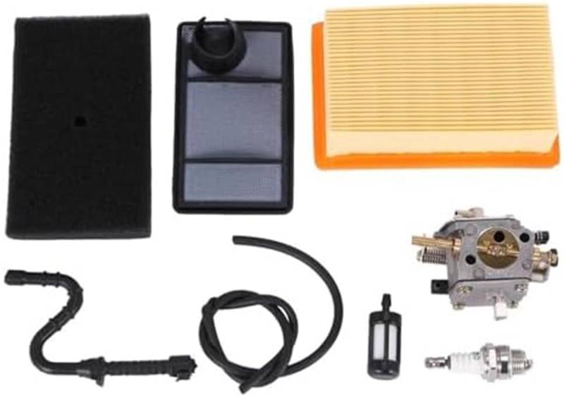 MUEOSI Kompatibel mit TS400 Vergaser Mit Luftfilter Tune Up Kit TS 400 Beton Trennsäge HS-274E 4223-120-0600 zubehör Gartenluftfilter-Tuning-Kit von MUEOSI