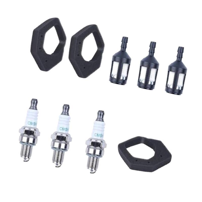 MUEOSI Kraftstoff-Luftfilter-Schaum-Zündkerzensatz for GX25 GX25N GX25NT HHT25S-Motor Rasenmäher-Zündkerze von MUEOSI