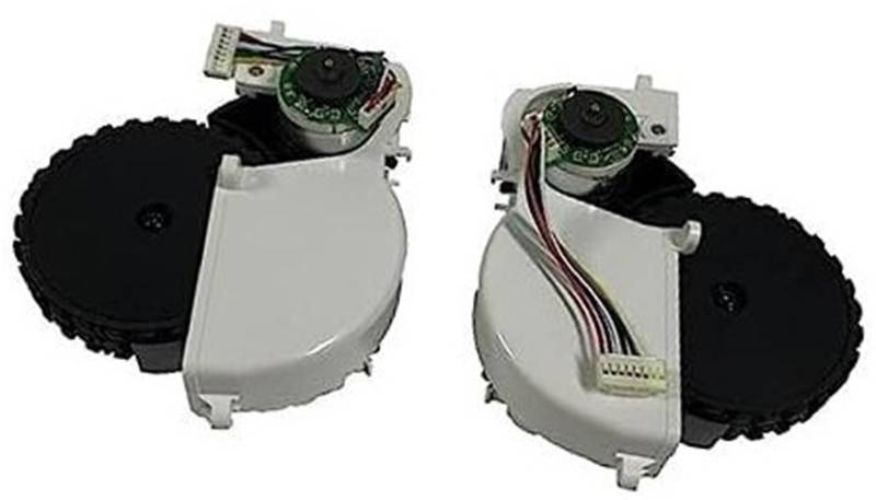 MUEOSI Linkes und rechtes Antriebsradmodul for Staubsauger, for 360 S6 Staubsauger-Radmodul(Black Left and Right) von MUEOSI