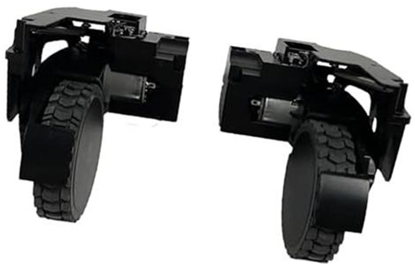MUEOSI Linkes und rechtes Staubsaugerrad, for 360 S7 S7 Pro, Staubsauger-Ersatzzubehör Staubsauger-Radmodul(Black Left Right) von MUEOSI