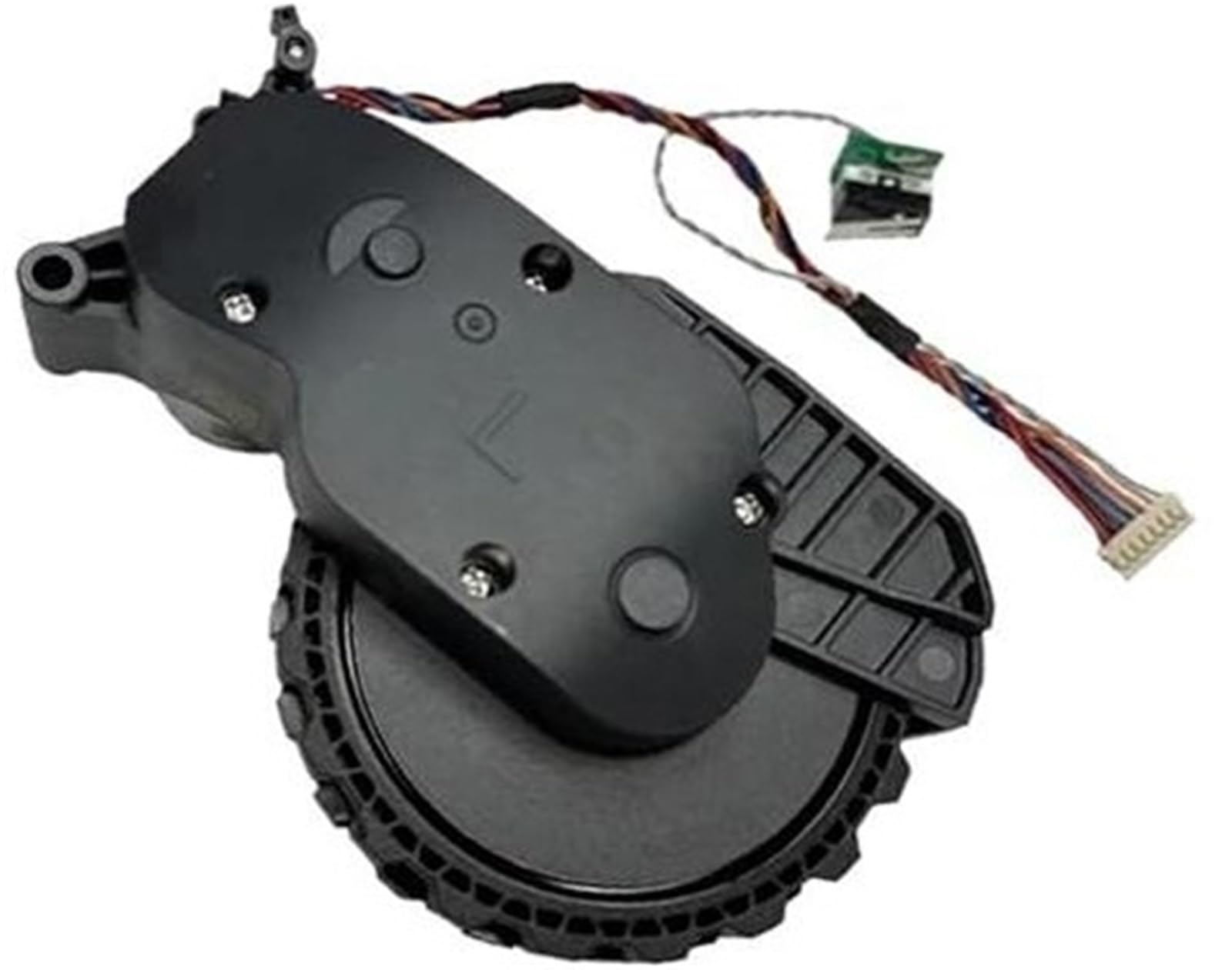 MUEOSI Links- und rechtsseitiges Radmotormodul, for Roborock, Q5 Q7 Q7 Max S7 MaxV S7 Max Ultra, Staubsauger-Ersatzzubehör Staubsauger-Radmodul(Black L) von MUEOSI