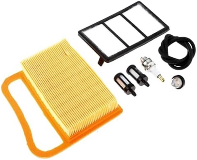 MUEOSI Luftfilter Nr. 4238 140 4401 mit Ansaugpumpe, Kraftstoff-Tuning-Kit for STIHL, TS410 TS410Z TS420 TS420Z Beton-Trennsäge Gartenluftfilter-Tuning-Kit von MUEOSI