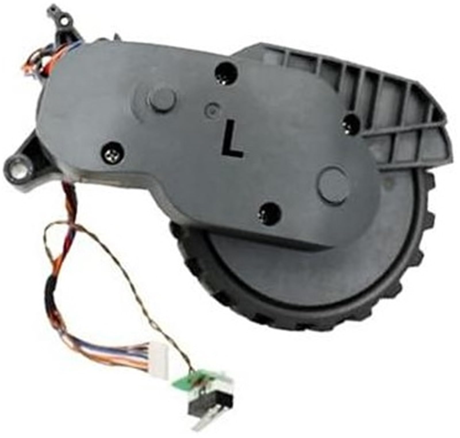 MUEOSI Motormodul for linkes und rechtes Rad des Staubsaugers, for Roborock, S5 Max, S6 Pure, S65 MaxV, S6 MaxS7 MaxV Staubsauger-Radmodul(Black L) von MUEOSI