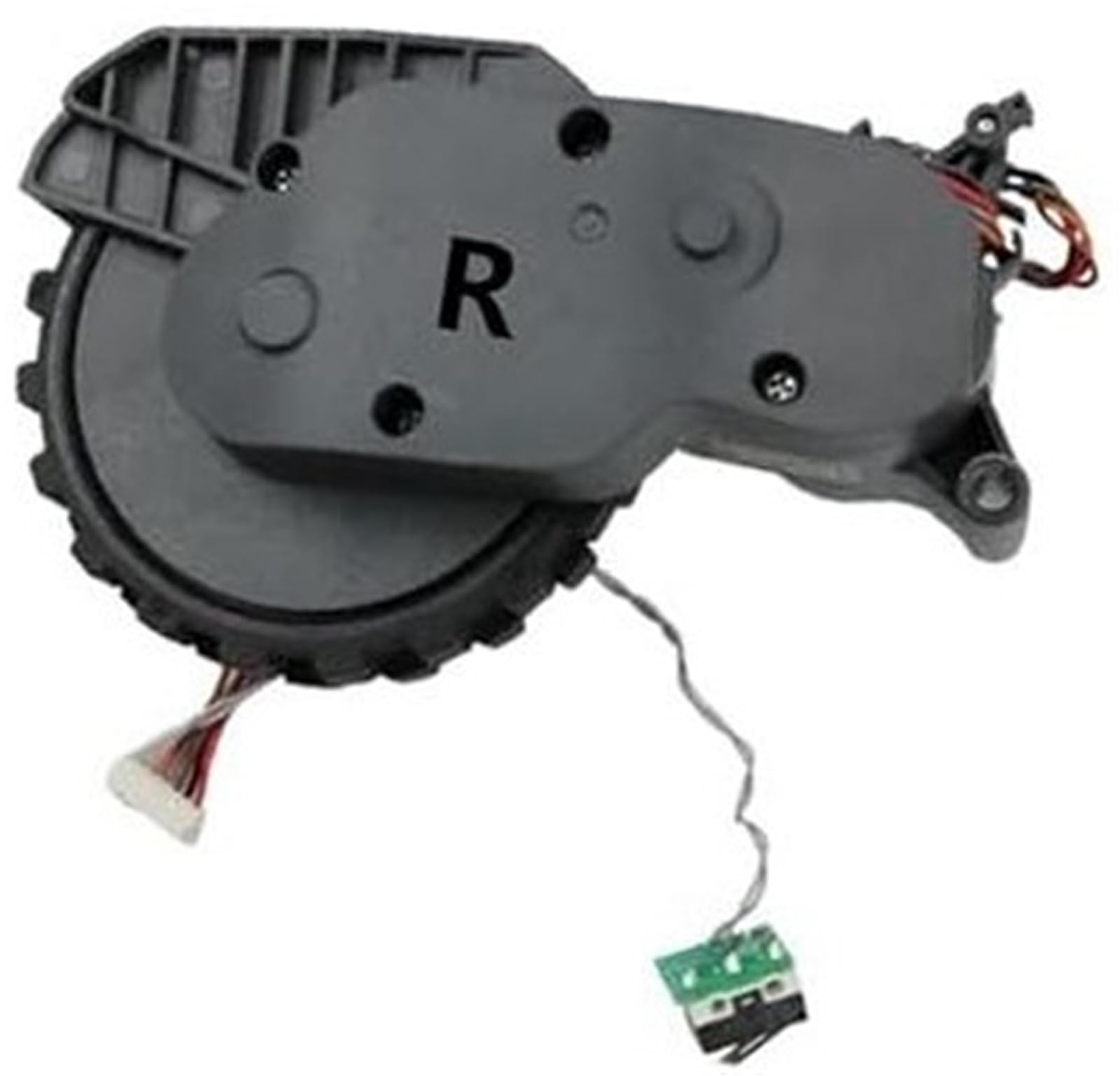 MUEOSI Motormodul for linkes und rechtes Rad des Staubsaugers, for Roborock, S5 Max, S6 Pure, S65 MaxV, S6 MaxS7 MaxV Staubsauger-Radmodul(Black R) von MUEOSI