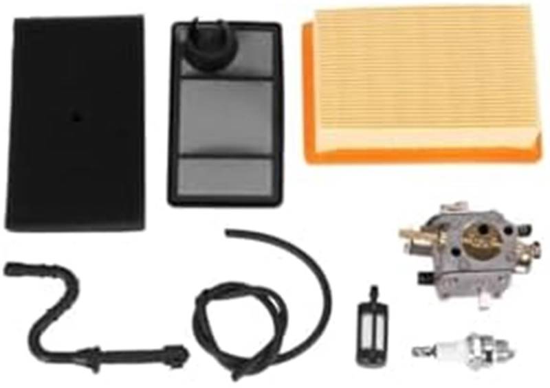 MUEOSI Motorvergaser Vergaser mit Luftfilter-Tune-Up-Kit for STIHL, TS400 TS 400 Betontrennsäge HS-274E 4223-120-0600 Gartenluftfilter-Tuning-Kit von MUEOSI