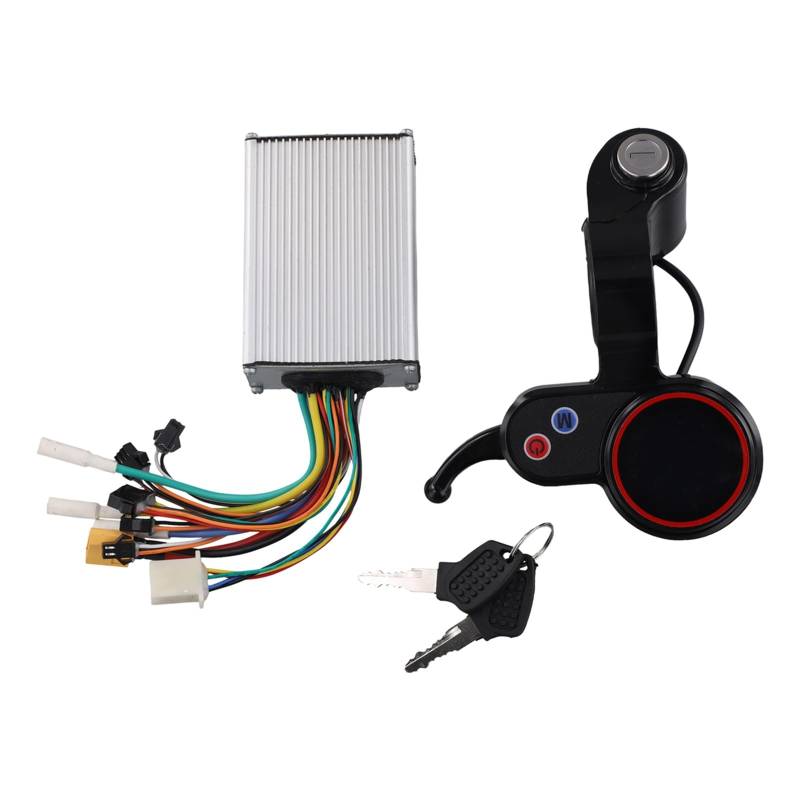 MUEOSI Neues LCD-Display for Elektrorollerteile, for Hitway, H5-Elektroroller-Display mit Verriegelungsinstrument-Armaturenbrett-Zubehör Elektroroller-Messgerätanzeige von MUEOSI