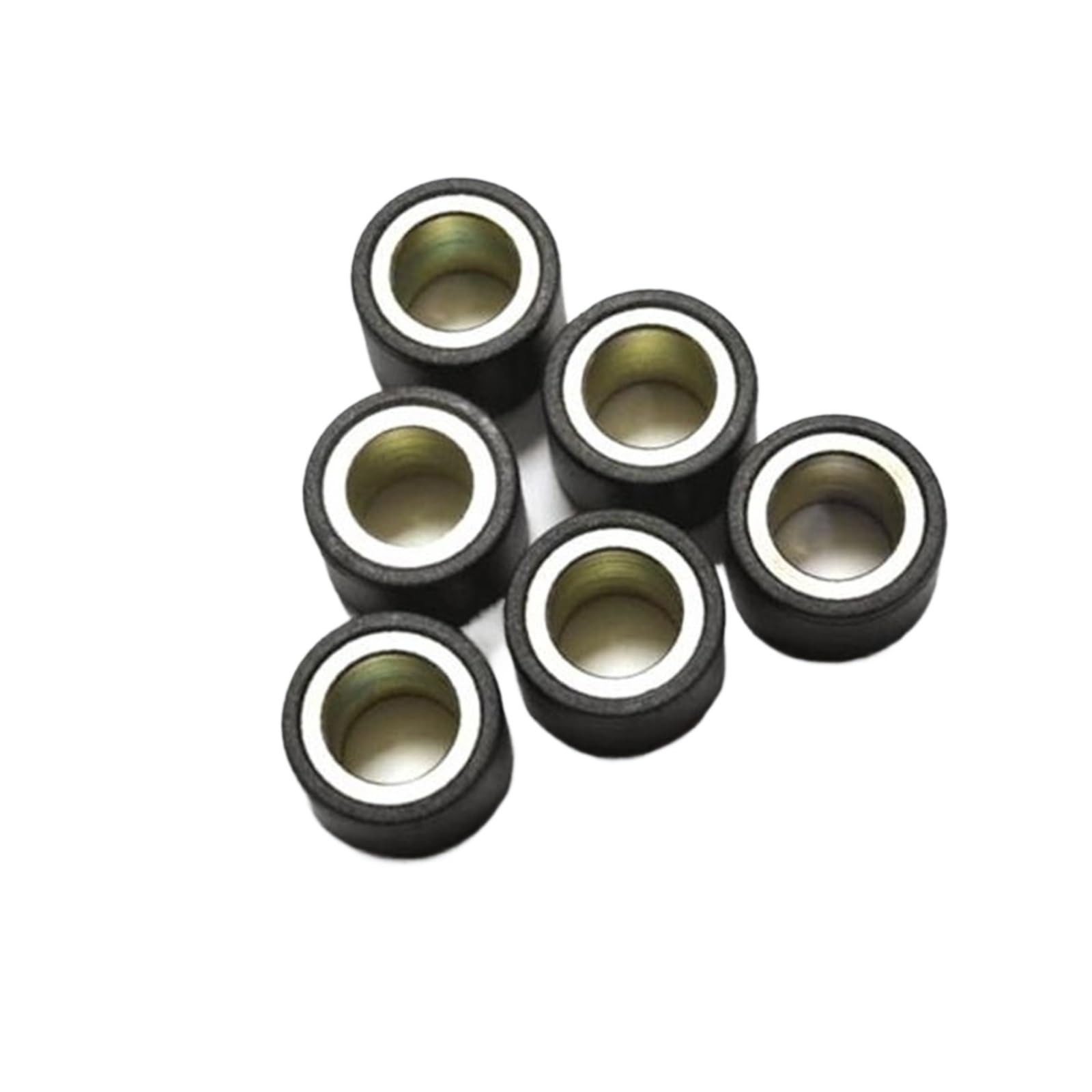 MUEOSI Rollengewichte 6,5g 17 x 12mm, for TR50S Street Magic [1998-2001] Scooter Roller Variomatik Rollengewichte von MUEOSI